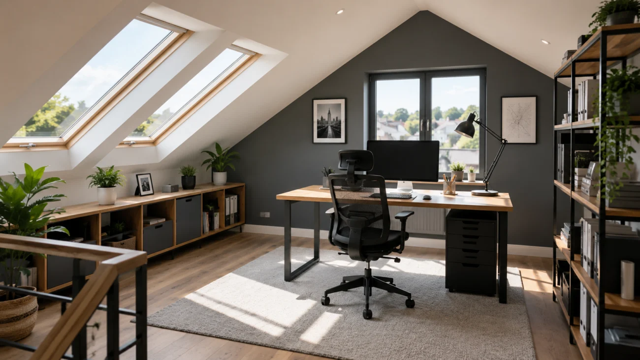 Featured Image how to convert a loft ino an office
